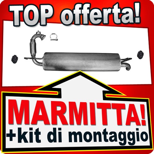 Silenziatore posteriore per - posteriore,