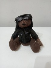 Orso Peluche Aviatore Teddy Bear Heritage Collection Atlas Collection Vintage