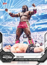 2026 Topps Now WWE #44 Oba