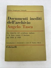 IST. GIANGIACOMO FELTRINELLI - DOCUMENTI INEDITI DELL'ARCHIVIO ANGELO TASCA