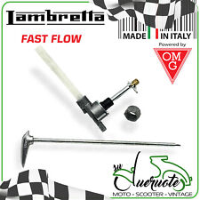 RUBINETTO SERBATOIO BENZINA FAST FLOW LAMBRETTA LI 125 150 SPECIAL TV 175 DL GP