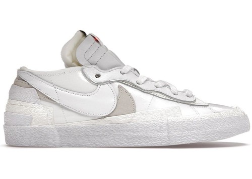 Nike blazer low sacai - nike, white