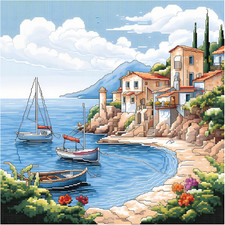 Kit Punto Croce Paesaggio a