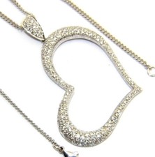 Donne 18ct 18carat Oro Bianco