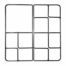 Kit 2 Griglie per Cucina Piano Cottura SMEG 3 Fuochi con Piastra elettrica