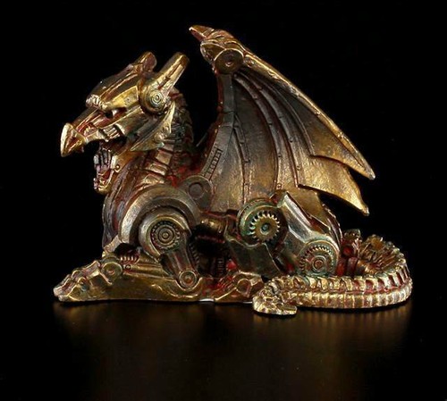 Figura drago steampunk - di,