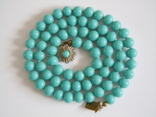 Collana Vintage In Vetro Color