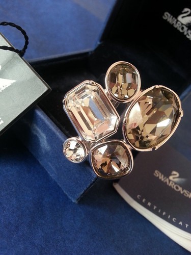 Anello cocktail swarovski - anello, da