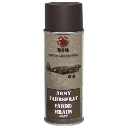 Vernice spray marrone - spray,