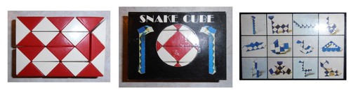 Snake cube colore - cube,, rosso