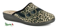 OFFERTA INBLU ciabatte pantofole ANIMALIER LEOPARDATE CUORI STRASS donna SOFT