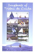 Tristan da Cunha. Barche a vela 2001.