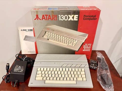 Home computer atari 130xe con - home,