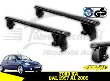 IRON110+BS29 BARRE PORTATUTTO FARAD IN FERRO NERE FORD KA DAL 1997 AL 2009
