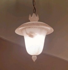 LA MURRINA,MURANO GLASS LAMP 1970, VETRO SCAVO, VENINI, VISTOSI, ANZOLO FUGA