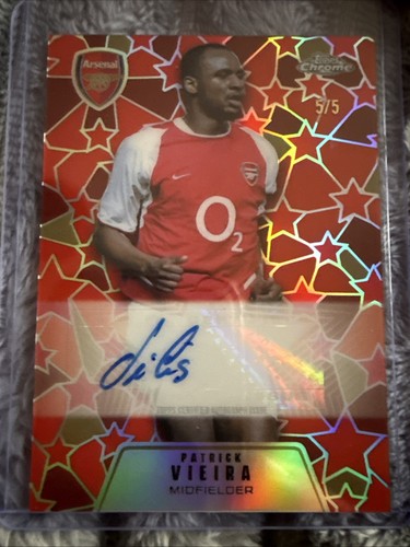 Patrick viera topps chrome - patrick,