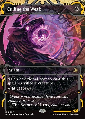 Mtg culling the weak exc - mtg,