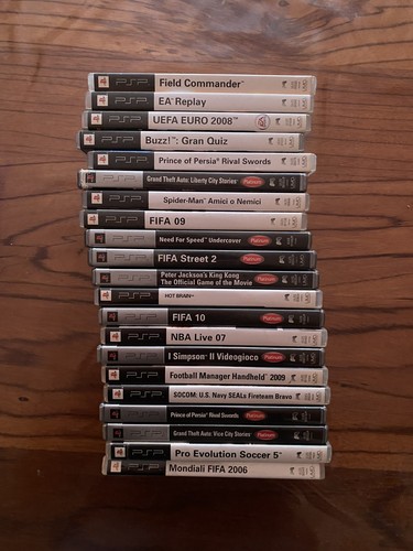 Lotto giochi psp originali - 22,