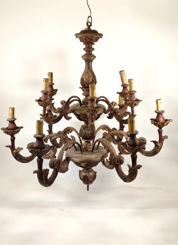 Antico lampadario in - 🔝,