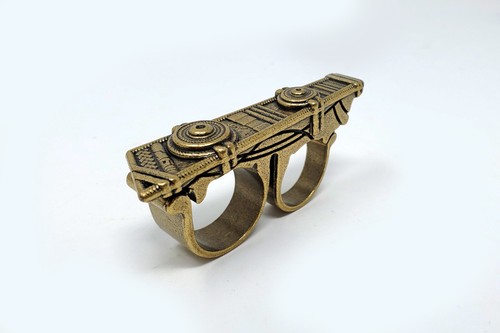Anello strange sling oro - dr,