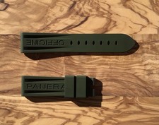 PER PANERAI CINTURINO GOMMA 22