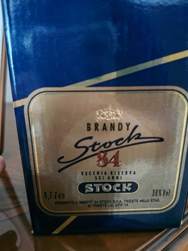 Brandy stock vecchia - stock,