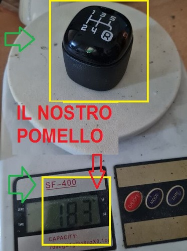 Pomello fiat panda - fiat, dal