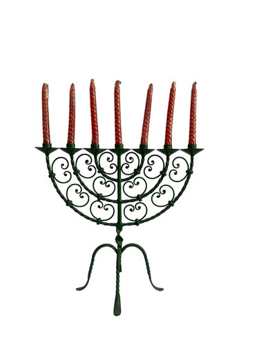 Candelabro ebraico sette - candelabro,