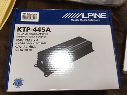 Alpine ktp 445a - ktp,
