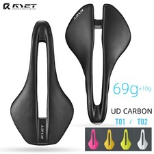 Sella bici full carbon pelle