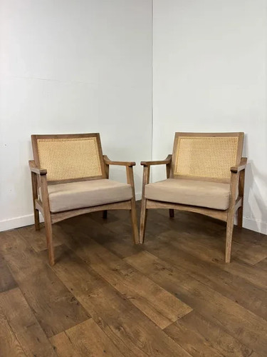 Coppia poltrone moderne - coppia, con