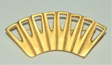Spilla A Forma Di Ventaglio