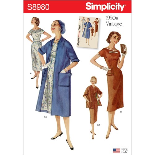 Semplicità 8980 abiti - 8980, e