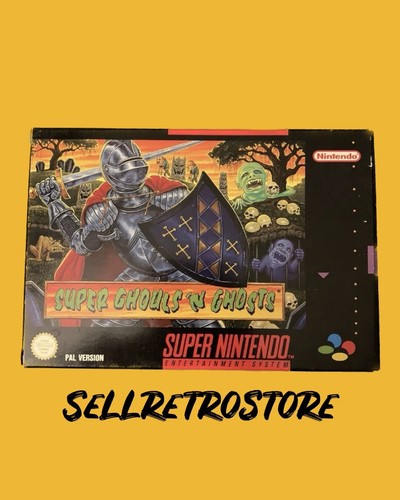 Ghouls ghosts snes super - snes,