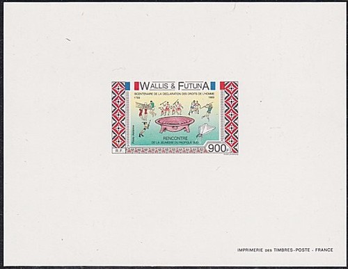 Wallis and futuna 1989 sport - and,