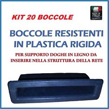 KIT 20 SUPPORTO,BOCCOLA RICAMBIO PER DOGA ,DOGHE IN LEGNO DI FAGGIO PER RETI