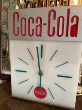 Vintage Collective Coca-Cola Orologio con lampada