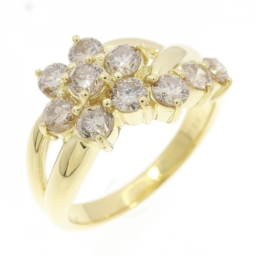 Autentico anello con - , diamanti