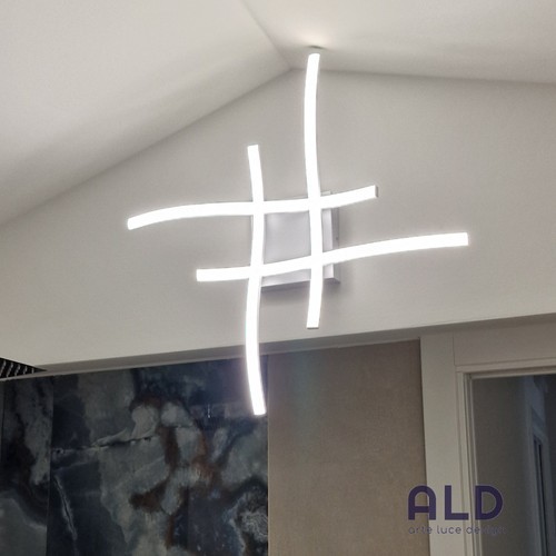Plafoniera led moderna - , da