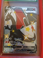 Pokemon Card Charizard V 079/073 Graad 9Shiny Secret Holo Pokémon champions path