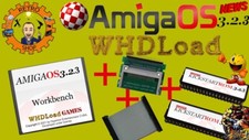 Amiga OS 3.2.3 ( Workbench + Whdload Games + Cable CF IDE Kit + kickstart )