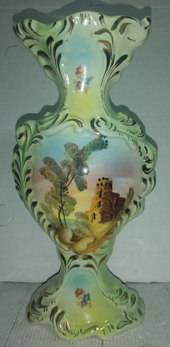Antico vaso ceramica con - in,