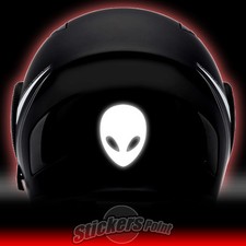 2 adesivi ALIEN HEAD