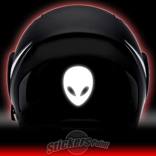Adesivi alien head - adesivi,