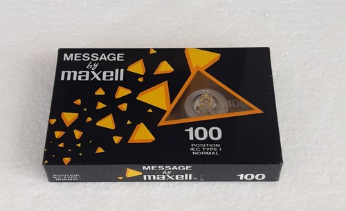 Audio cassette message - audio, by