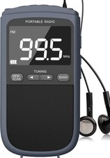 Radio Walkman AM FM:900mAh