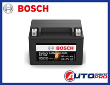 BOSCH FA102 BATTERIA MOTO YTX9-BS FA102 AGM 12V 8AH 150 x 87 x 105 mm