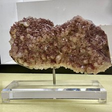 11,57 libbre Shanxi argento rosso naturale montagna raro cristallo quarzo minerale