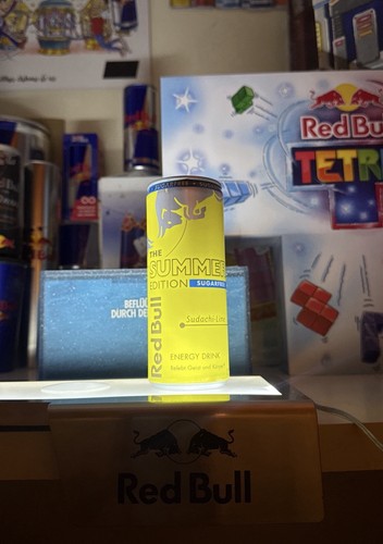 New red bull can - new,