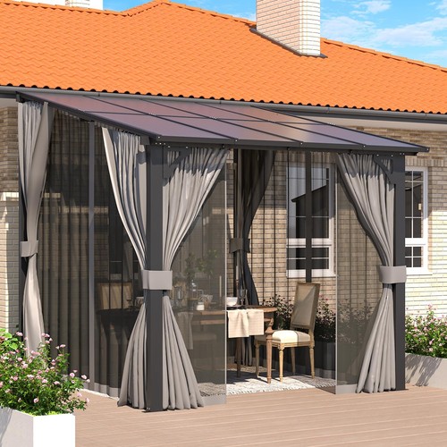 8x8 wall mounted gazebo - ft,